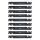 Qty 9: Toothed Blade Fits Snapper Replaces 1-7037
