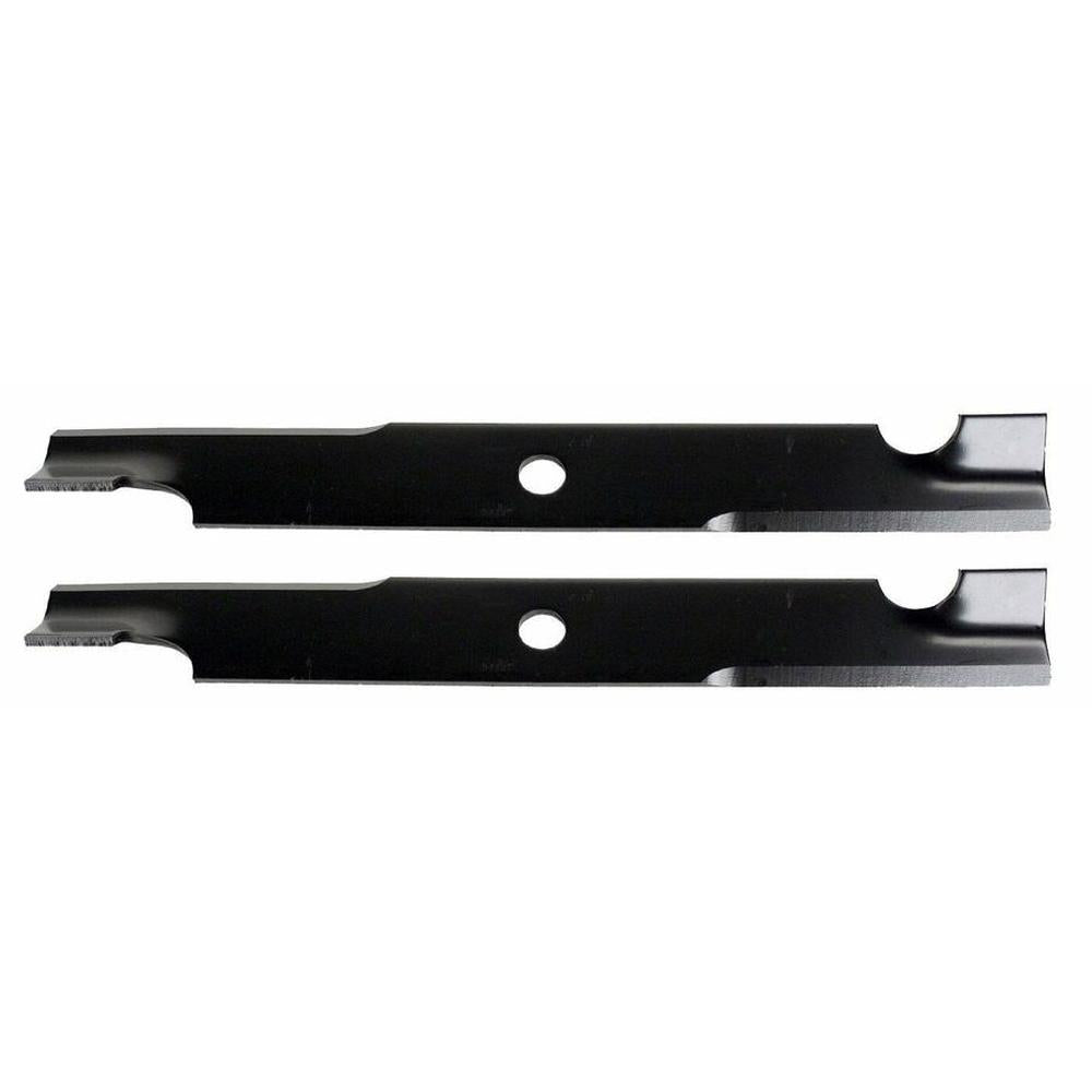 Qty 2: Notched Mower Blade - 18" X 5/8" Fits Great Dane Replaces D18037