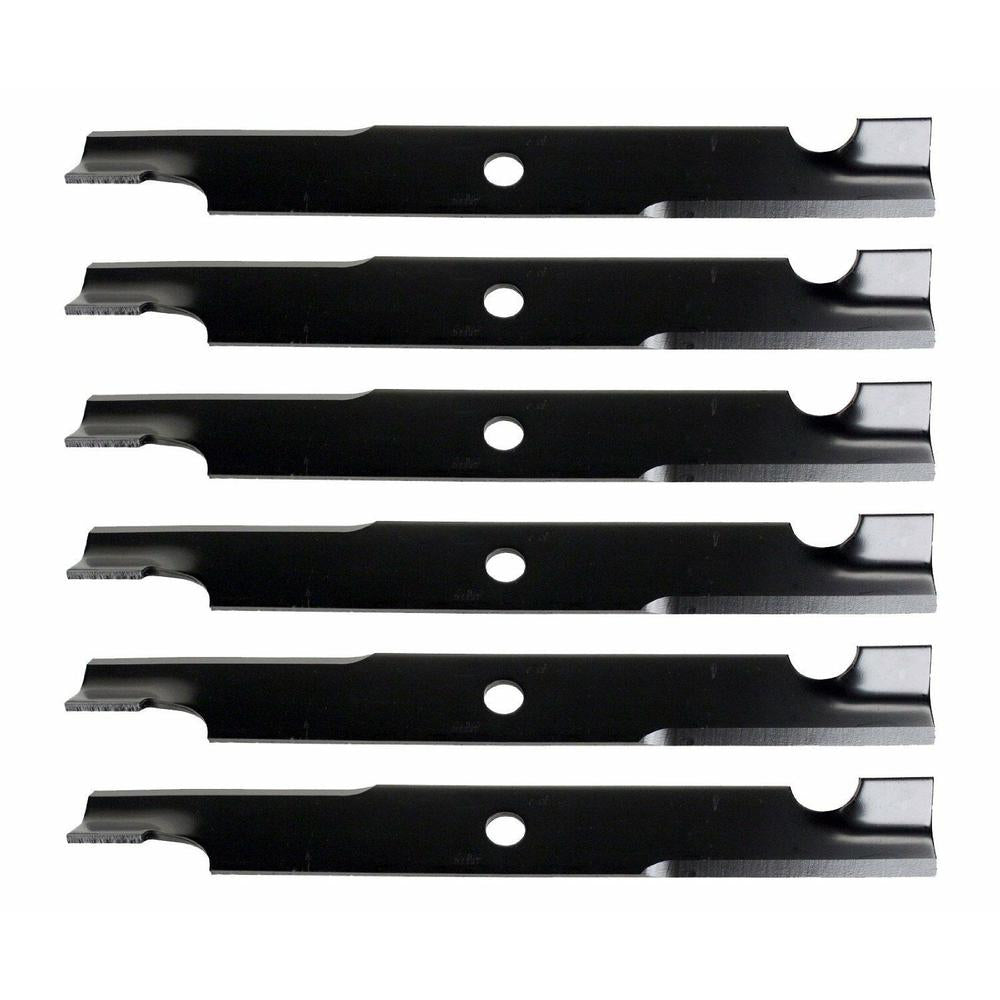 (6) Mower Blades for 52" Fits Exmark Fits Toro 103-2508 103-6584  5/8 center