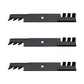 Set of 3 Mulcher Blades Fits Rotary 11556 Fits Dixie Chopper 30227-52X