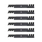 Qty 6: Mulching Blade Fits Hustler Replaces 785436
