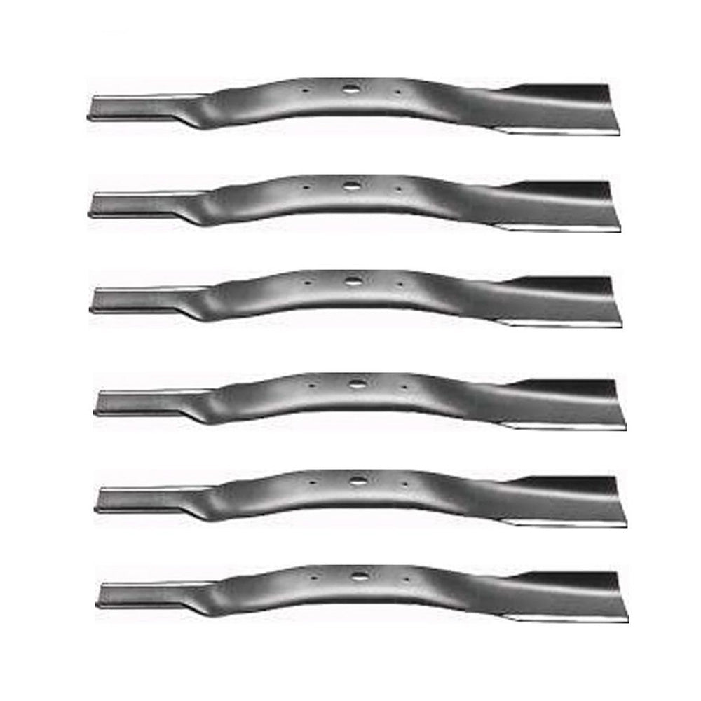 Six (6) Replacement Right Hand Mulcher Blade Fits Walker 42" & 54"