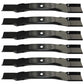 Qty 6: Right Hand Mulcher Blade Fits Walker Replaces 5705-3