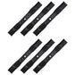 Qty 6: Right Hand Mulcher Blade Fits Walker Replaces 5705-3