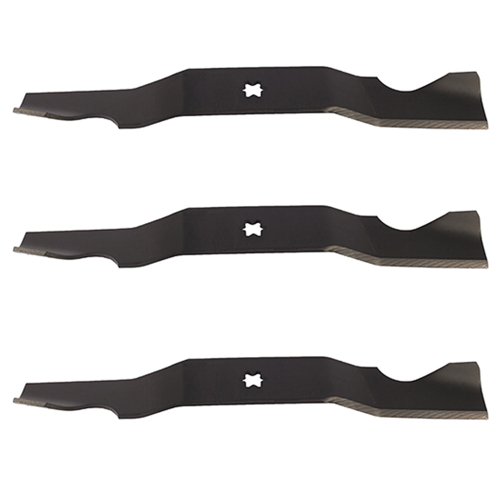 set of 3 50" mower blades to fit Fits Cub Cadet MTD742-04053A 742-04056