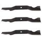 (3) Heavy-Duty Blades Fits Cub Cadet/MTD/Fits Toro 50" Mowers 742-04053 942-0405