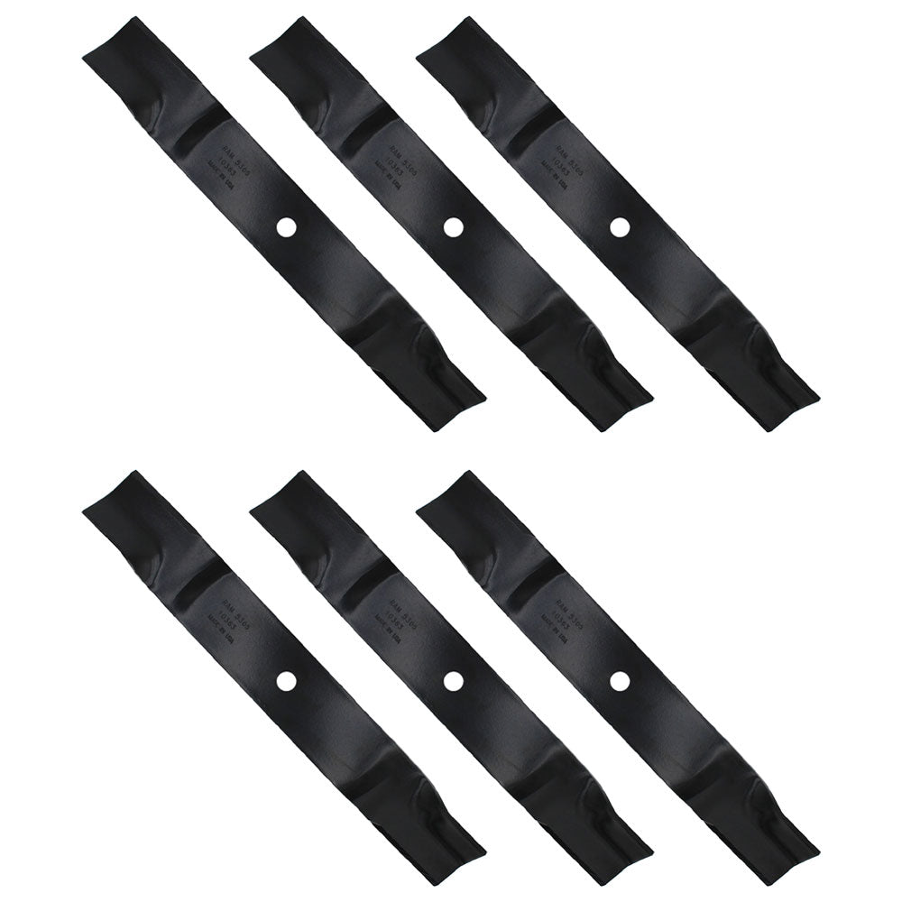 (6) 742-04415 High Lift Mower Blades Fits Cub Cadet Recon 60 Tank S Tank M