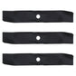 Set of (3) Mower Blades Fits Cub Cadet 46" Deck Series 1500 1529 759-04020