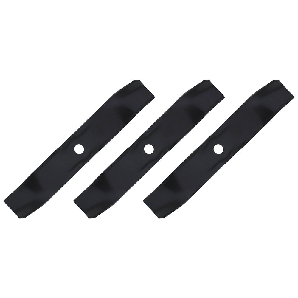 (3) Replacement Mower Blades - 14-7/8" X 3/4" Fits Cub Cadet Models 742-04016
