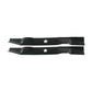 Set of 2 Mulching Blades Fits Dixon Jonsered 38" Lawn Mower Deck Repl. 532134148