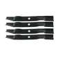 Qty 4: 3 in 1 Blade Fits Poulan Replaces 531307220