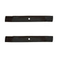 2 XHT HD Blades Fits John Deere Scotts Sabre M139802 42" Deck LT160 Mulch Blade