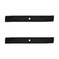 Qty 2: Mulching Mower Blade
 Fits John Deere Replaces M127129