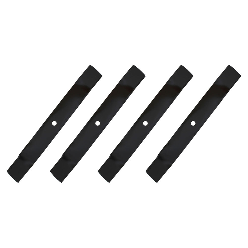Qty 4: Mulching Mower Blade Fits John Deere Replaces M127129