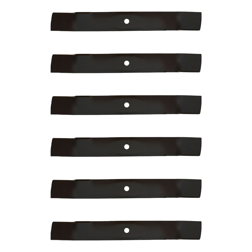 Qty 6: Mulching Mower Blade
 Fits John Deere Replaces M127129