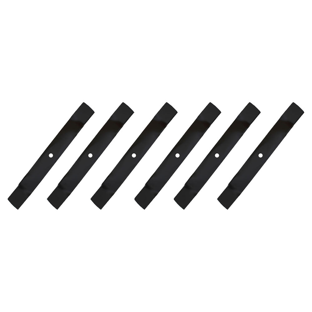 Qty 6: Mulching Mower Blade
 Fits John Deere Replaces M127129