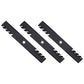 Qty 3: Toothed Mulching Blade  Fits AYP Replaces 187254