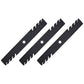 Qty 3: Toothed Mulching Blade  Fits CRAFTSMAN Replaces 917187254