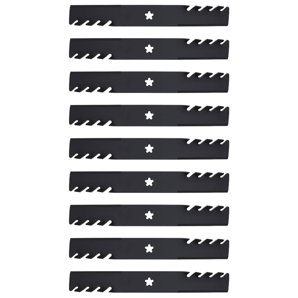 Qty 9: Toothed Mulching Blade  Fits Ariens Replaces 21546235