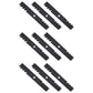 (9) Toothed Mower Blades Fits Husqvarna Riding Mowers 54" Deck 187255 187254