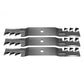 112-9759-03 110-6837-03 Three Mulching Blades 50" Fits Toro