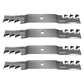 4 Pack 14420 Blades Fits Toro 120-9500-03 & Fits Exmark 116-6358-03