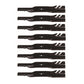 120-9500-03 Eight Timemaster 30 Cut" Blade Sets Fits Toro 20120 20199 20200