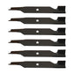 (6) Hi Lift Bagging Mower Blades fits Jonsered Riding Mower 54" Deck 532187256