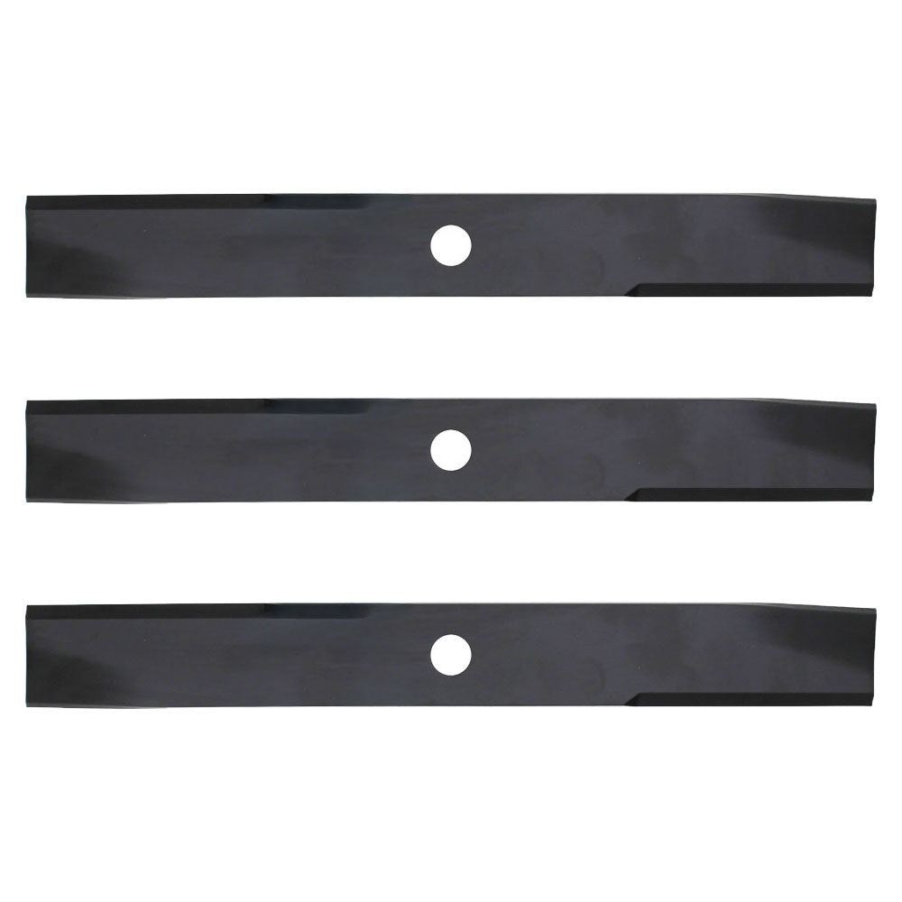 Three (3) New Aftermarket Blades Fits Toro 48" Riding Mowers 106078 106637