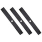 NEW 3 Pack Blades For 48" riding mowers Fits Toro Wheel Horse 106078 106637