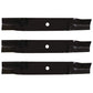 (3) Lawn Mower Blades Fits Cub Cadet 01004719 01004719-0637 01001805 Z-FORCE 60"