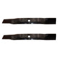 2 PK Standard Lift Blade Fits John Deere M148613 GT 225 235 GX 325 335 LX 280 x