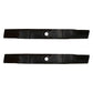 2 Hi Lift Mower Blades Fits John Deere 42" M148613 LX255 GT235 M135881 M139976