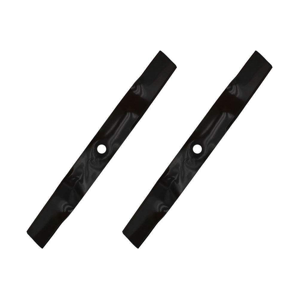 2 Repl Blades Fits John Deere M148613 M139976-LX255 LX266 LX277 LX279 42"