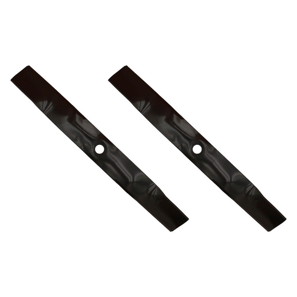 Set of 2 Mower Blades Fits John Deere M148613 GT GX LX models