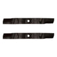 Fits John Deere M159047 Highlift Blades (Set of 2)