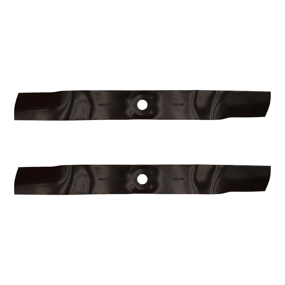 2 Hi Lift Mower Blades Fits John Deere 42" M148613 LX255 GT235 M135881 M139976