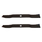 (2) Hi Lift Mower Blades fits Snapper Mower 42" Deck 150Z LT2042 1731898ASM