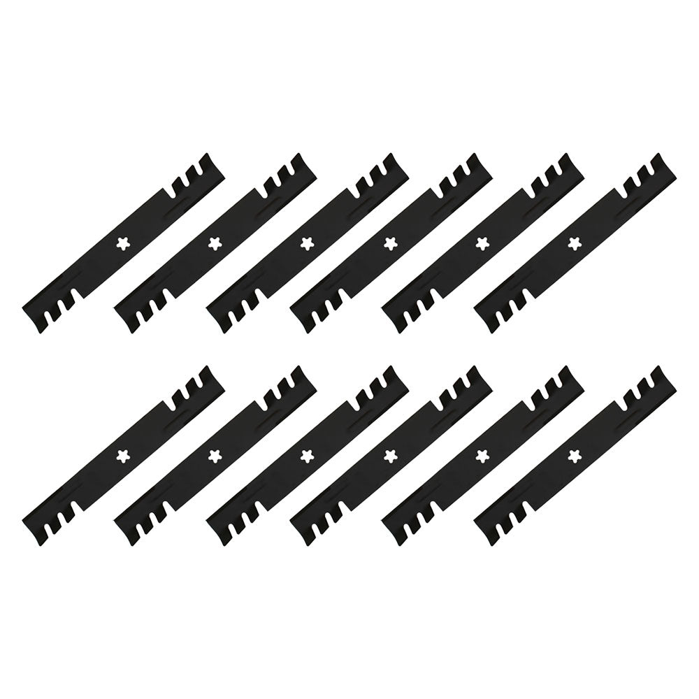 (12) Mulching Blades Fits Husqvarna 52" GT Mowers 574870801 - 575240701