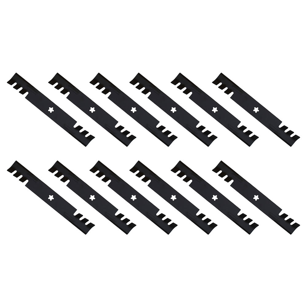 Qty. 12: Mulching Blades
 Fits Husqvarna Replaces 574870801