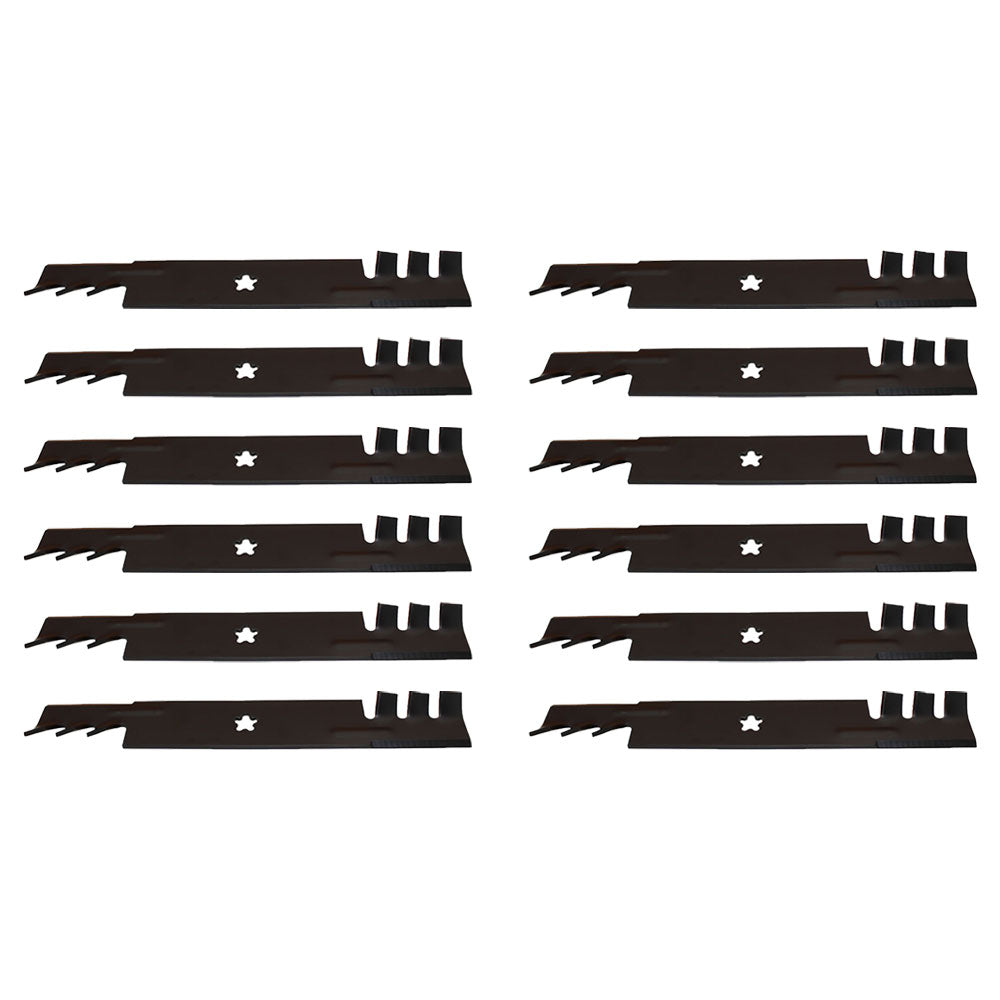 Qty. 12: Mulching Blades
 Fits Husqvarna Replaces 574870801