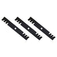 (3) Mulching Blades Fits Husqvarna 52" GT Mowers 574870801 575240701