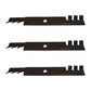 (3) Aftermarket Toothed Mulching Blades Fits Husqvarna 52" 574870801 - 575240701