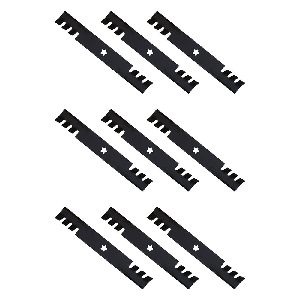 Fits 95-077 Mower Blades 52" Fits Husqvarna 575240701 GT52XLS GTH2752TF 9-Pack
