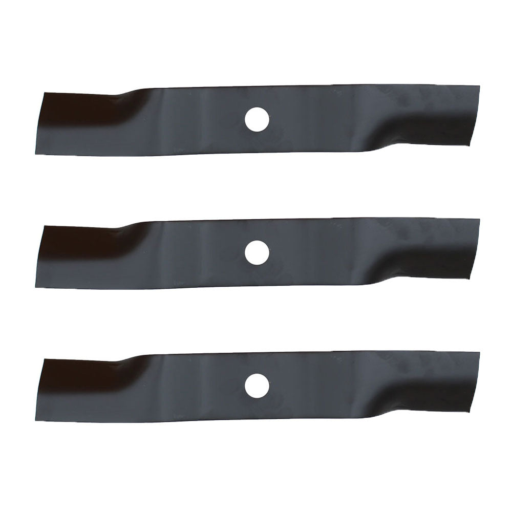 Fits Kubota Riding Lawn Mowers: Several Models (3) Replacement Mower Blades