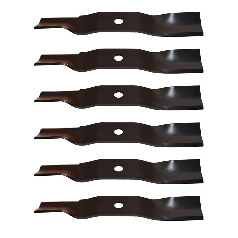 Fits Kubota Riding Lawn Mowers: Several Models (6) Replacement Mower Blades