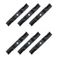 Fits Kubota Riding Lawn Mowers: Several Models (6) Replacement Mower Blades