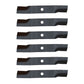 Fits Kubota Riding Lawn Mowers: Several Models (6) Replacement Mower Blades