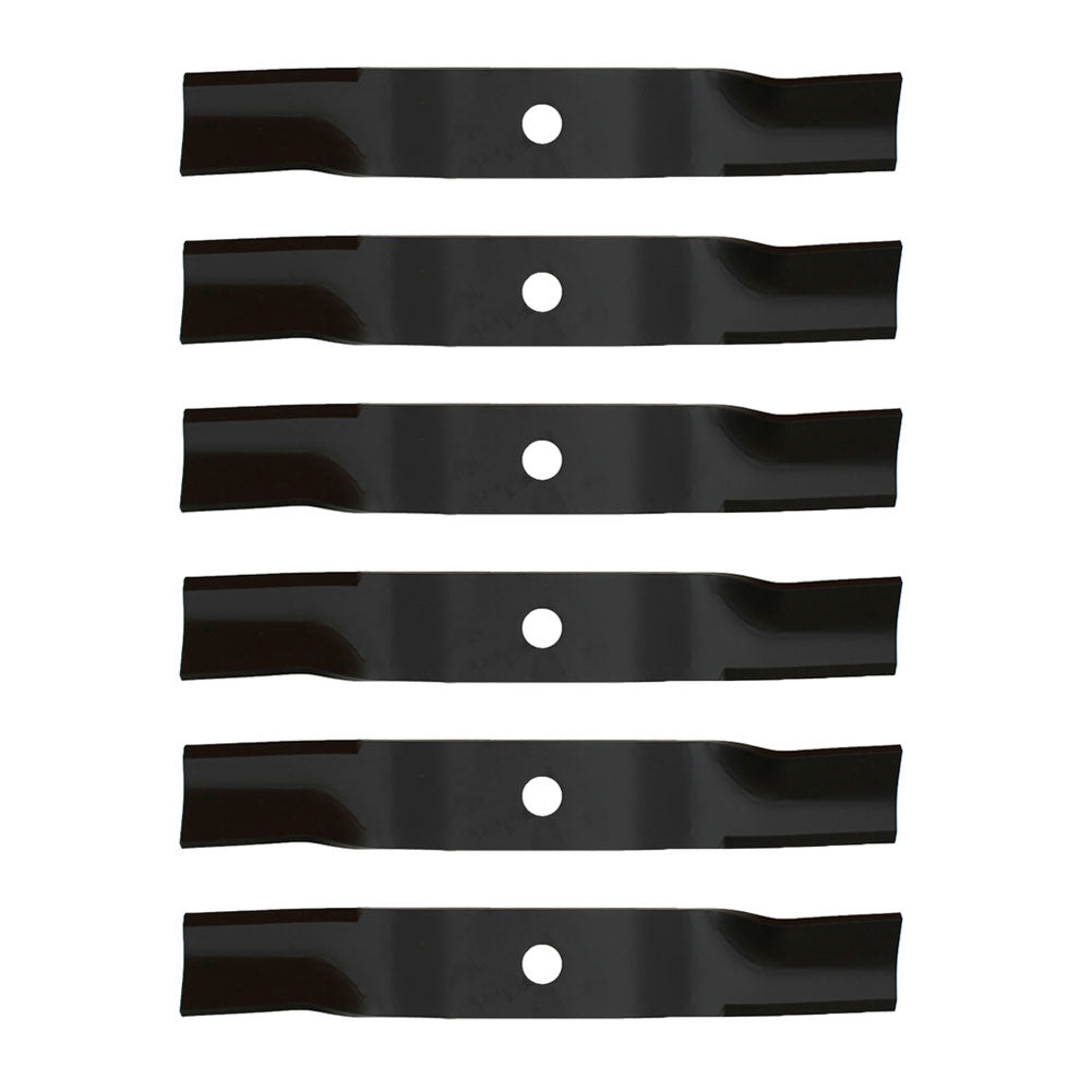 Fits Kubota Riding Lawn Mowers: Several Models (6) Replacement Mower Blades