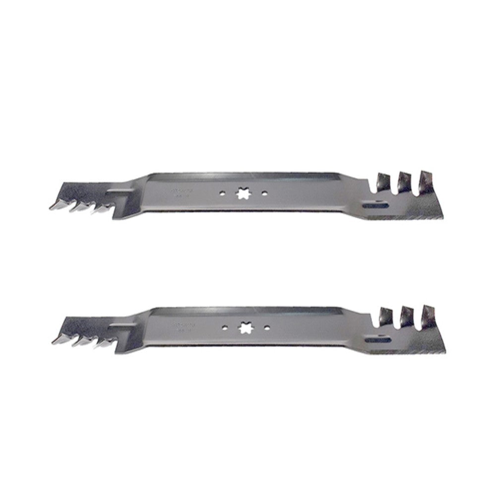 (2) 96-401 Mulching Blade Fits Cub Cadet LTX1 Troy-Bilt Horse XP 46" Deck